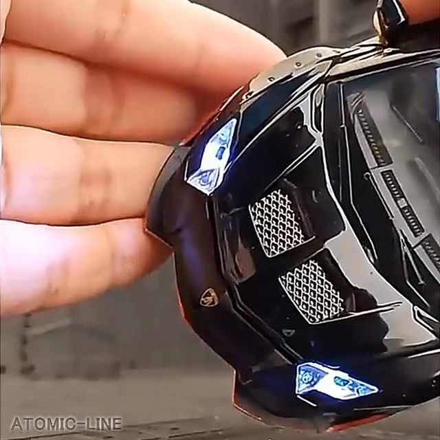 アヴェンタドール LP700-4 ランボルギーニ 1/32 ミニカー 全3色x2タイプ ライト点灯 エンジンサウンド 合金モデル 模型 ジオラマ