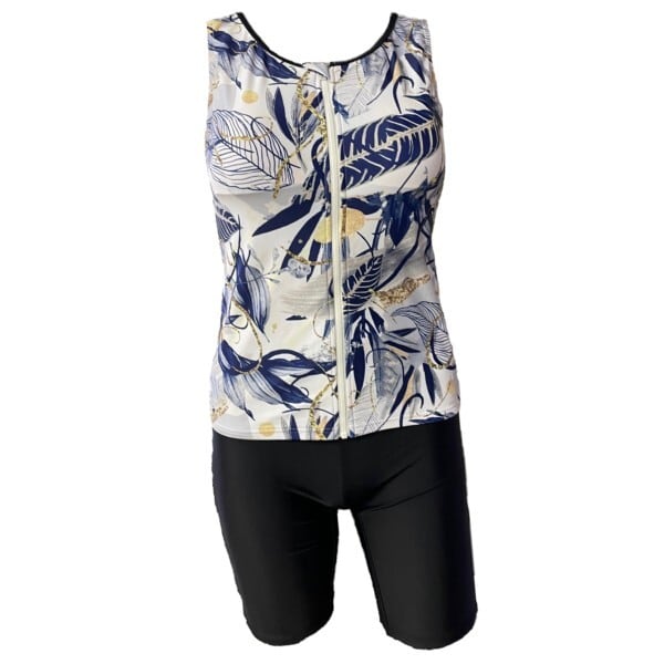 WN-565608 npフィットネス水着 スナップ付きセパレート 総裏地 女性用 サイズ/17号〜21号