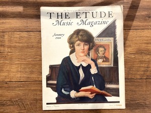 【DM005】THE ETUDE Music Magazine JANUARY 1928/ display book