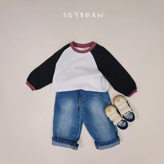 《送料無料》予約:ビンテージラグランT【soybean】※ジュニアサイズ