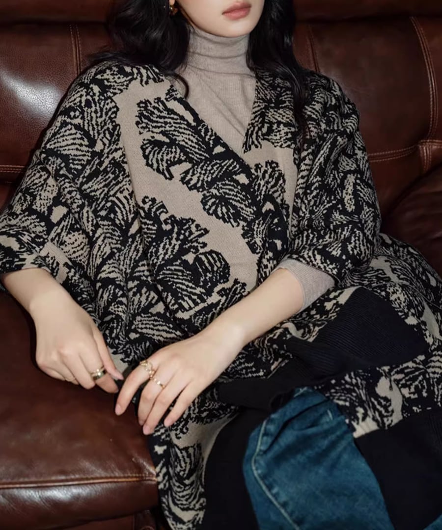 大判ショール【e-70879】