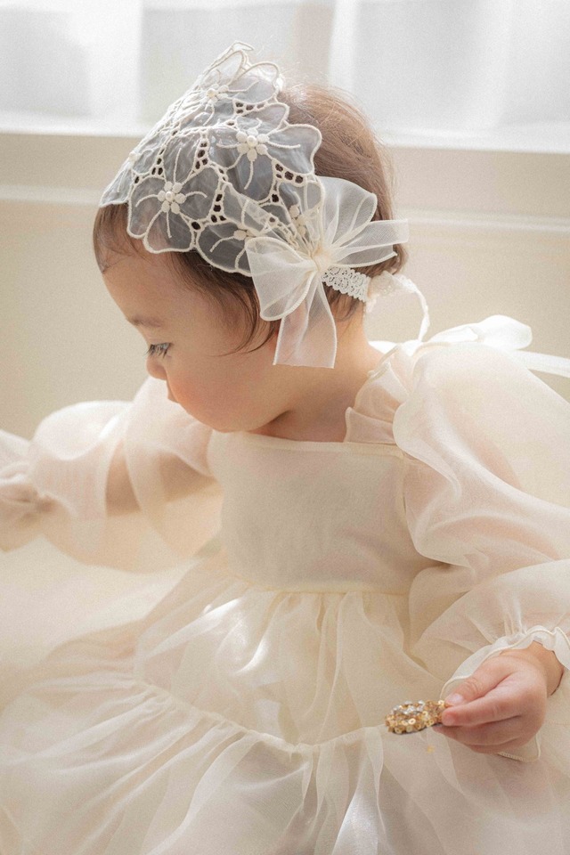 ※お洋服と同梱限定※【1/27〆予約】<OREN> Bliss flower hairband