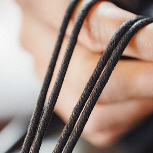 Black Lace-Up Loafer Shoes / ブラック レースアップ ローファー シューズ