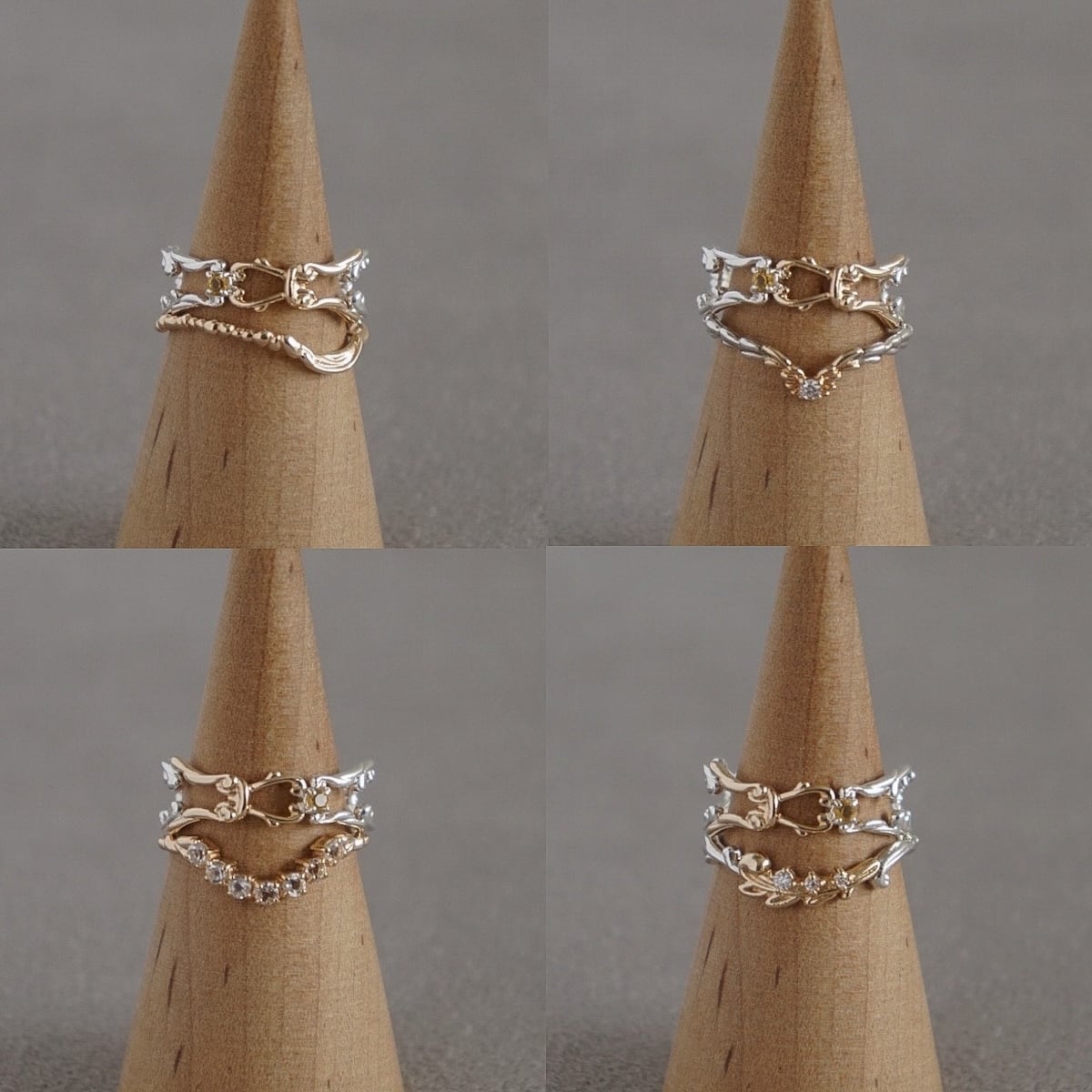 Gemini 双子座 / Citrine＞zodiac sign ring | MR-145 | KINARIYA