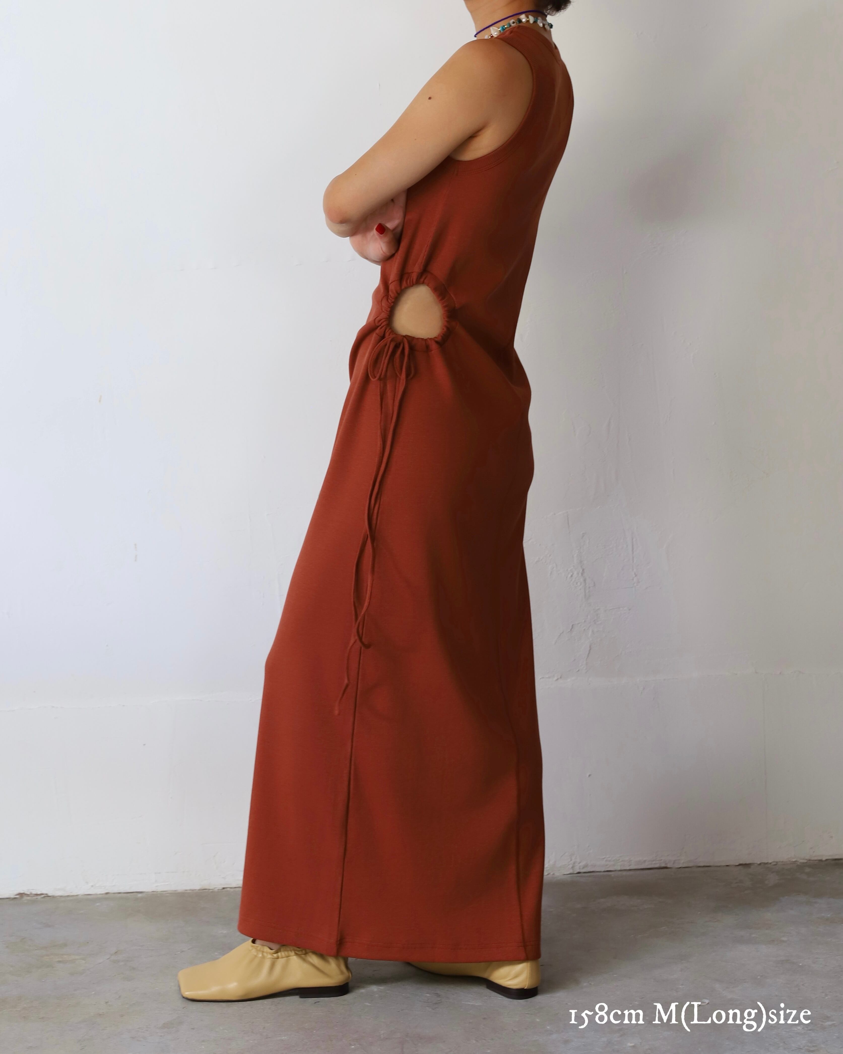 ambergleam アンバーグリームアートニットドレスジオメトリーロング