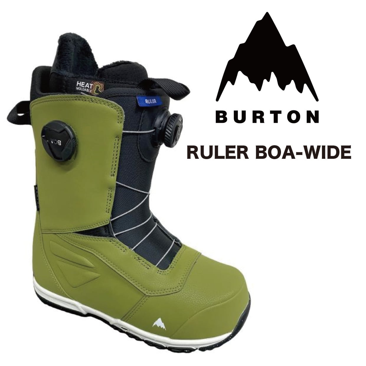 BURTON22-23 RULER WIDE BOA 26.5cm - ブーツ(男性用)