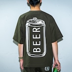 BEER 高機能ストレッチTシャツ オリーブ