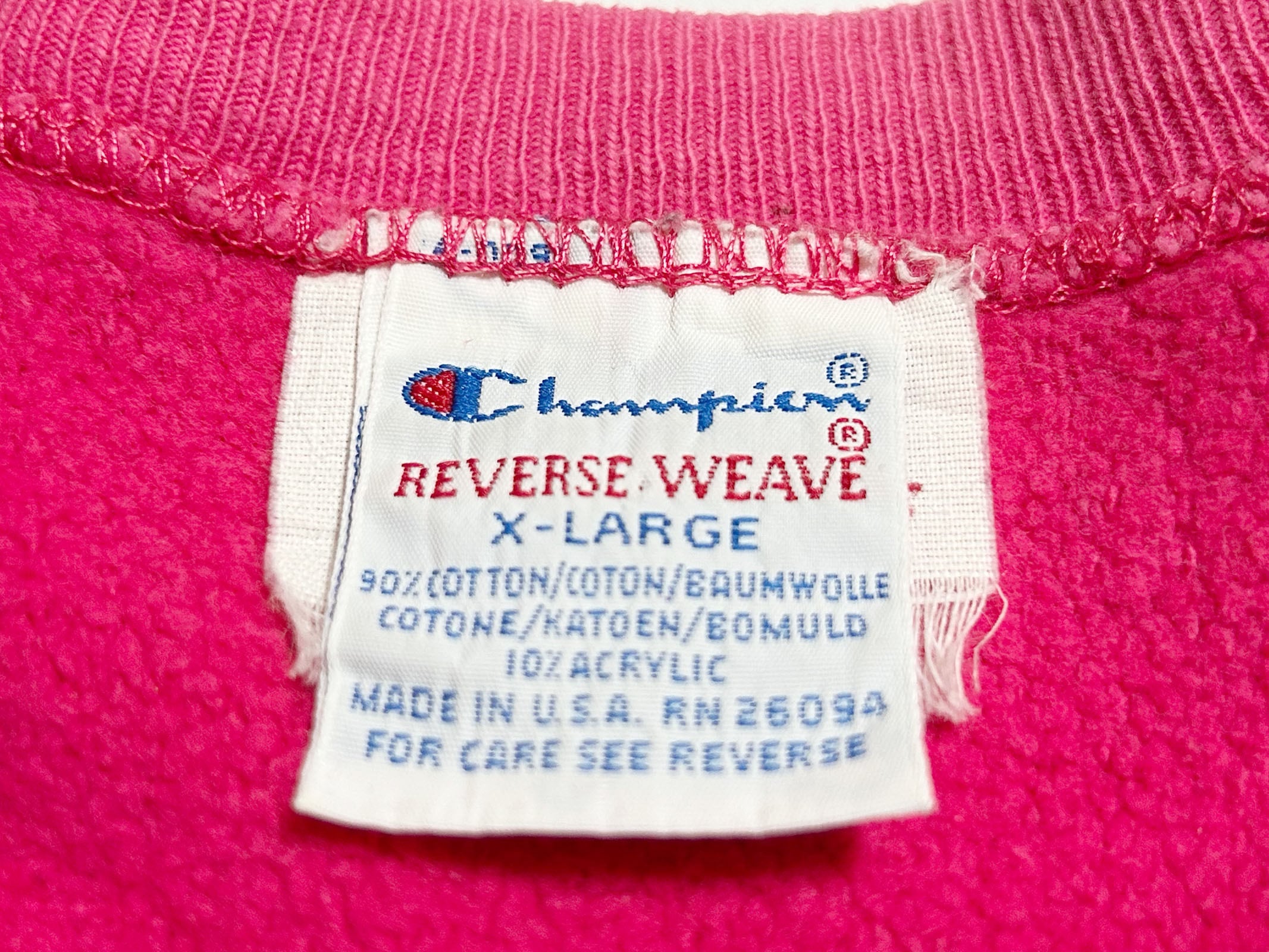 90s チャンピオン Champion リバースウィーブ スウェット ワン 90s チャンピオン Champion リバースウィーブ スウェット ワン