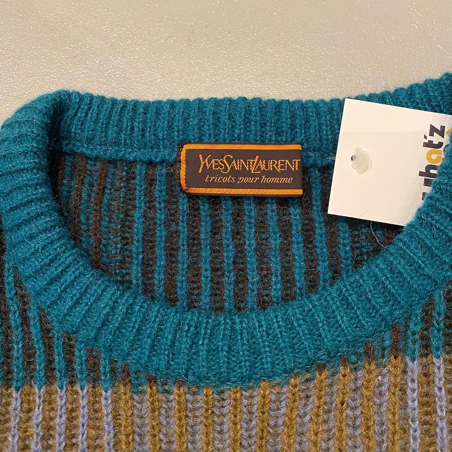 00s Yves Saint Laurent design knit | What