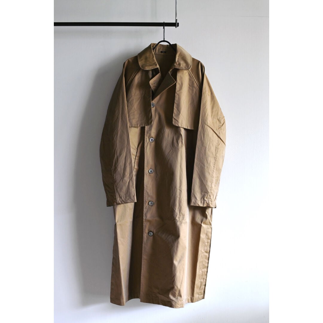 TISSUベージュ トレンチコート TISSU [ティシュ] ''HIGH DENSITY EFFORTLESS TRENCH'' (LADIES