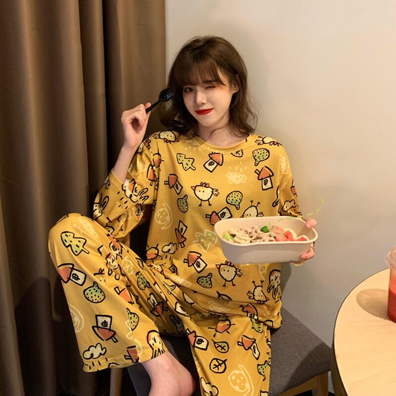 スプリングプリントルーズ ロング 大人ガーリー スウィート キュート カジュアル 春物 スーパーモール37870247694