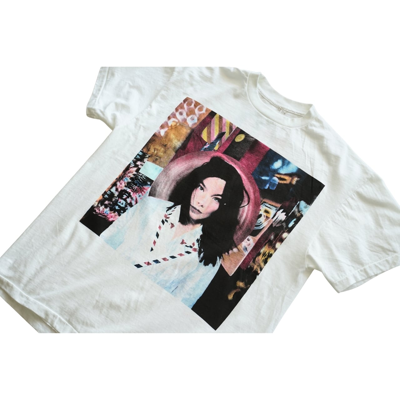 Bjork ビョーク POST フォトプリントTシャツ L XL｜NA742 NA743 NA744