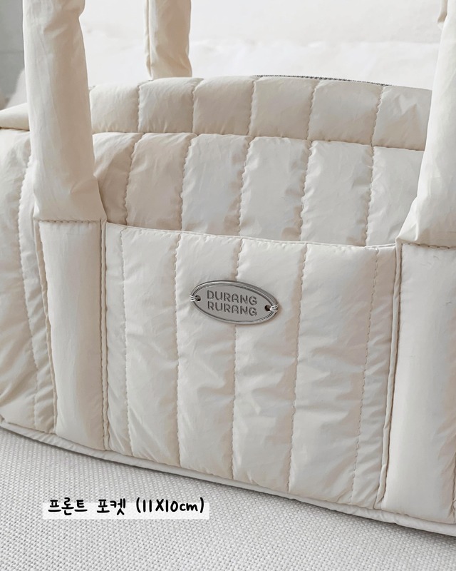 こっそりペアコーデ ハンドバッグ (CREAM)