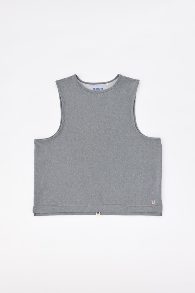 Sato Running Bib: Color Blue Heather