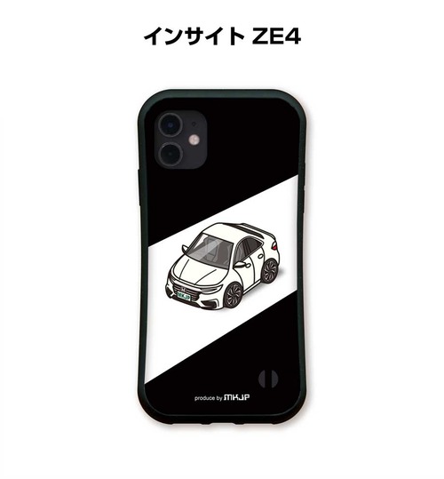 ホンダ インサイト ZE4 ボディ25色設定　グリップタイプiPhoneケース