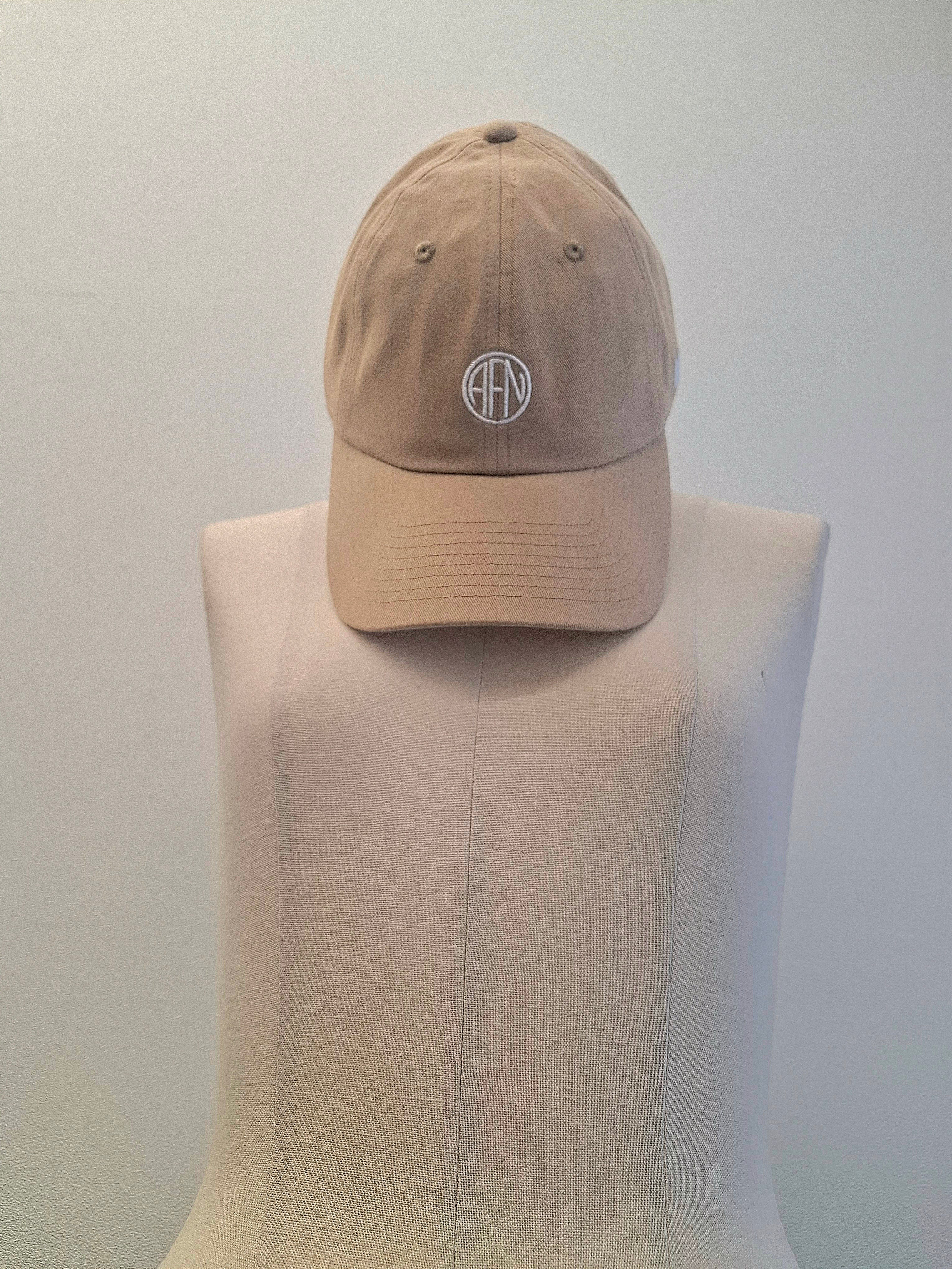 コットンツイル カジュアルロゴCAP(ベージュ)