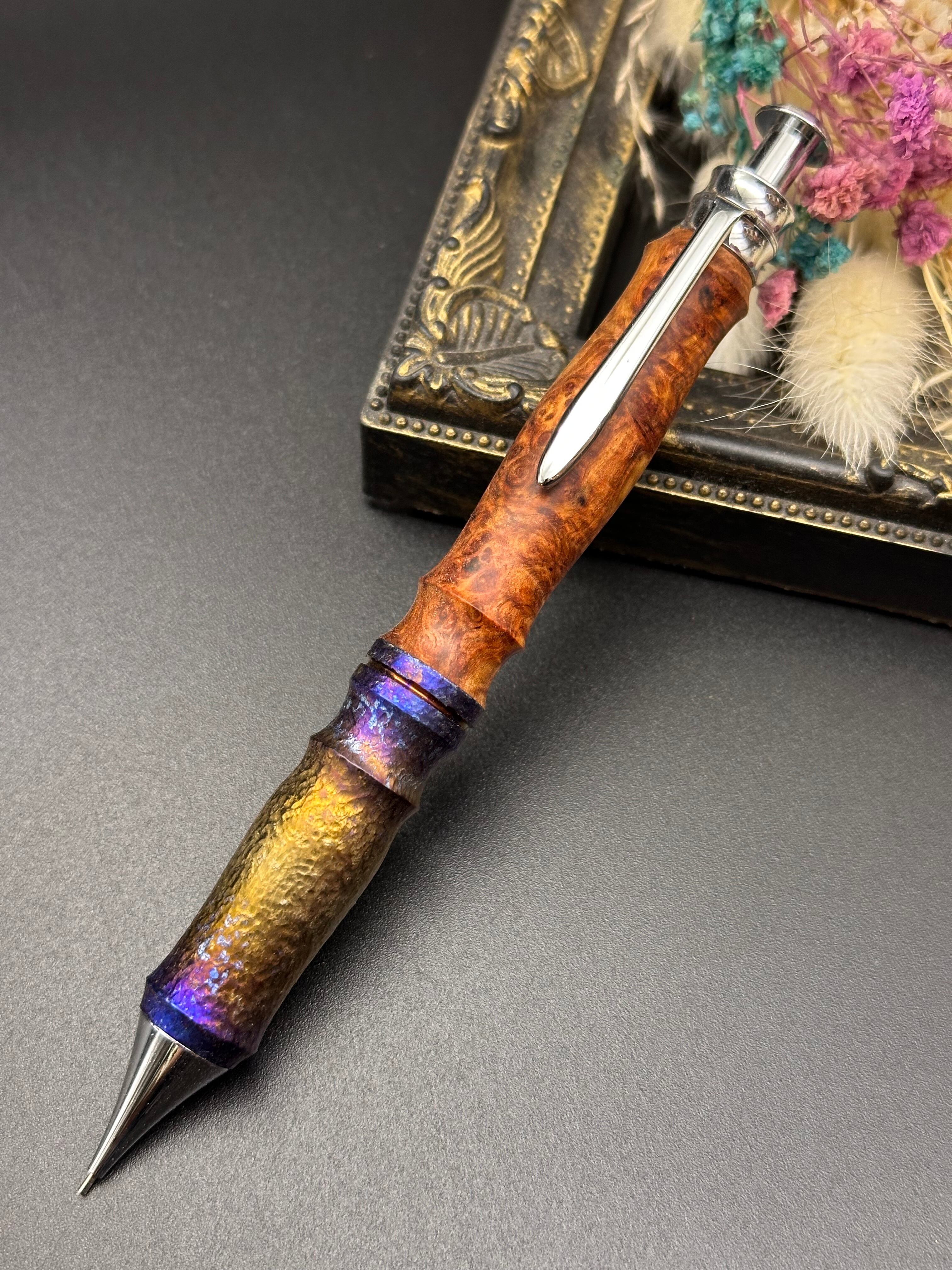 花梨瘤(極上赤青瘤)/木軸サンピューラ | Flamberg