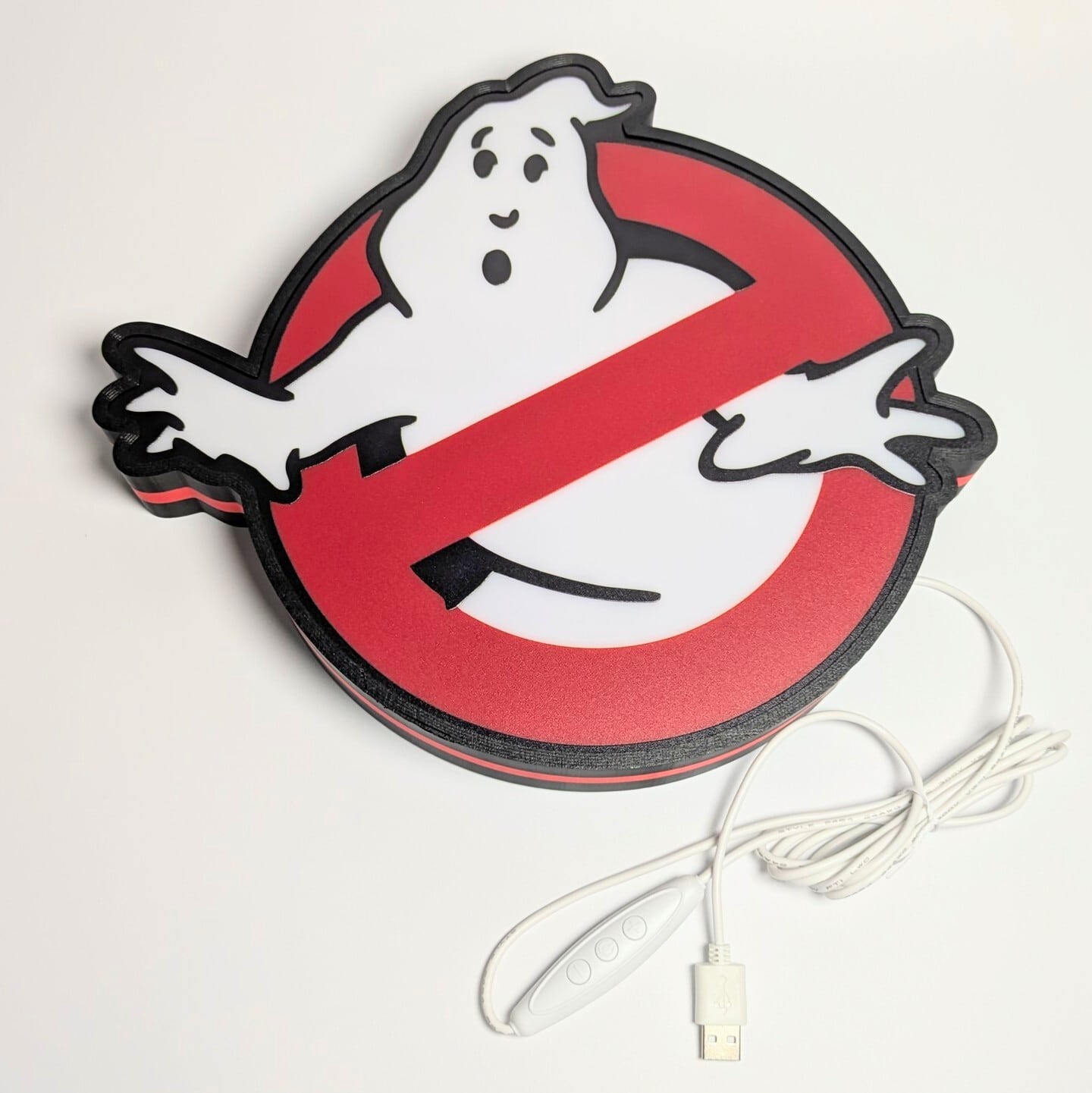 再入荷!送料無料!SPECIAL ITEM【 Ghostbusters ( ゴーストバスターズ ) 】  ムーグリー(Mooglie)LEDロゴライト / フレックスLED ネオンサイン 〚アメリカン雑貨 アメトイ〛