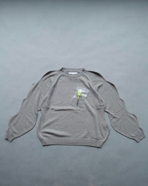 A MACHINE Sloppy Sweater (Gray)