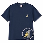 ハシビロコウ刺繍Tシャツ(横顔)