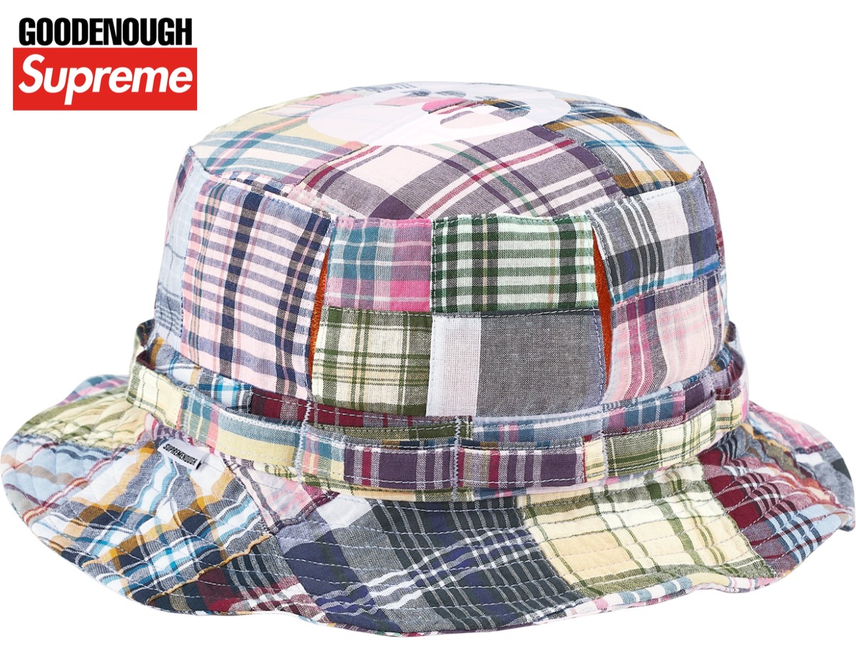 Supreme®/GOODENOUGH Patchwork Madras Crusher(7/10再入荷分