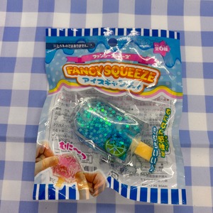 『おもちゃ・スクイーズ』　ファンシースクイーズ（アイスキャンディ）　アソートカラー（色の指定不可）