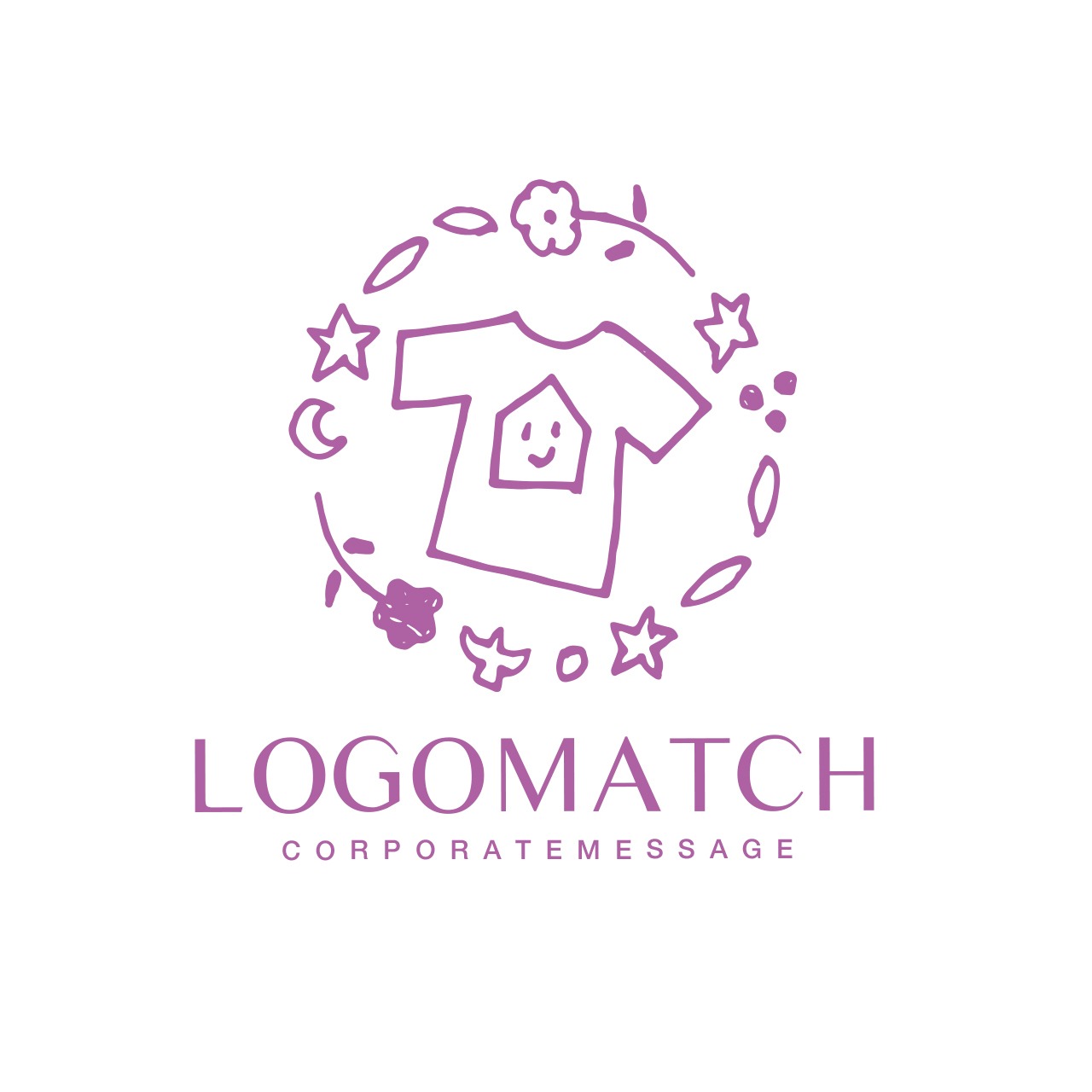 毎日を彩る服のロゴ