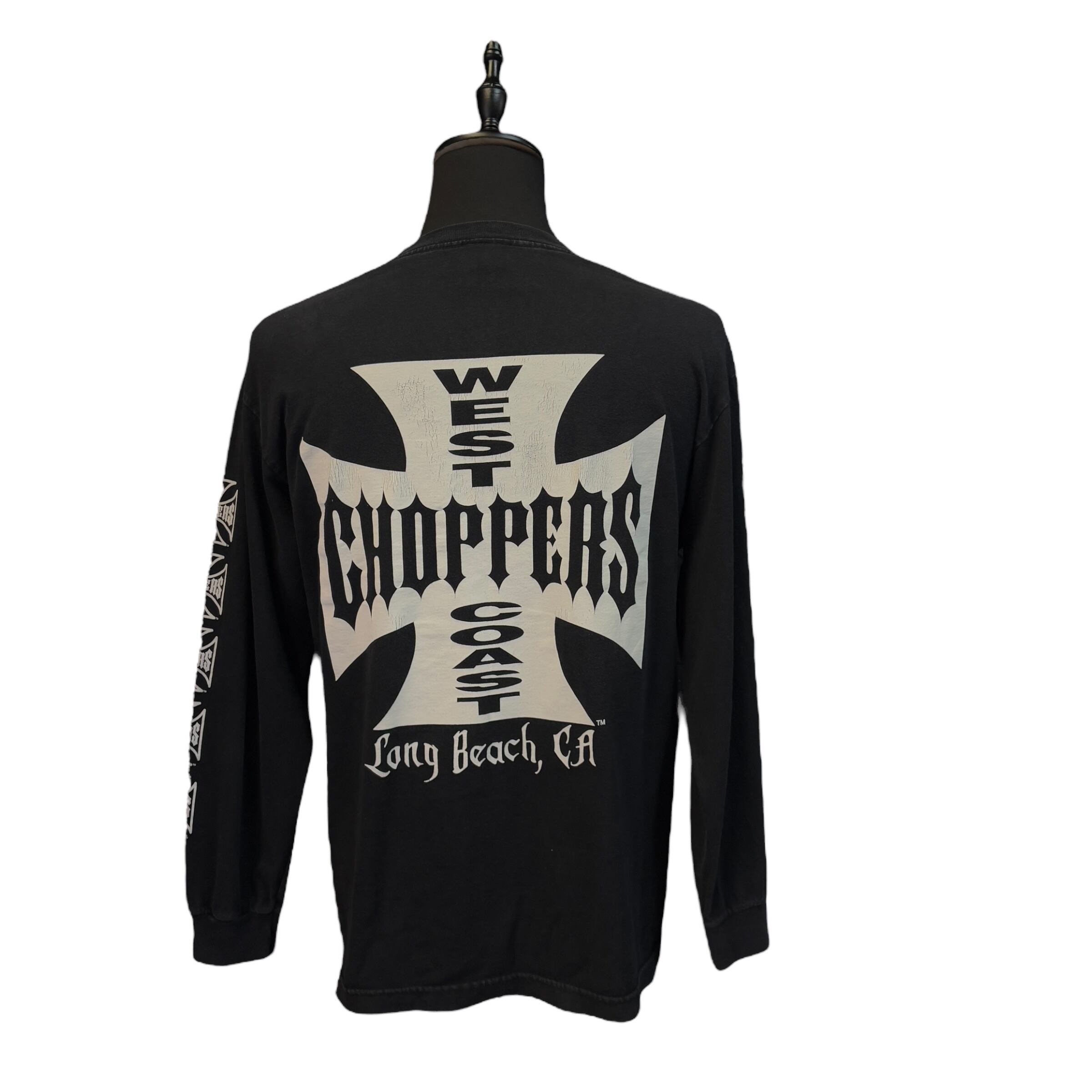 WEST COAST CHOPPERS】ウエストコーストチョッパーズ 両袖ロゴロングT