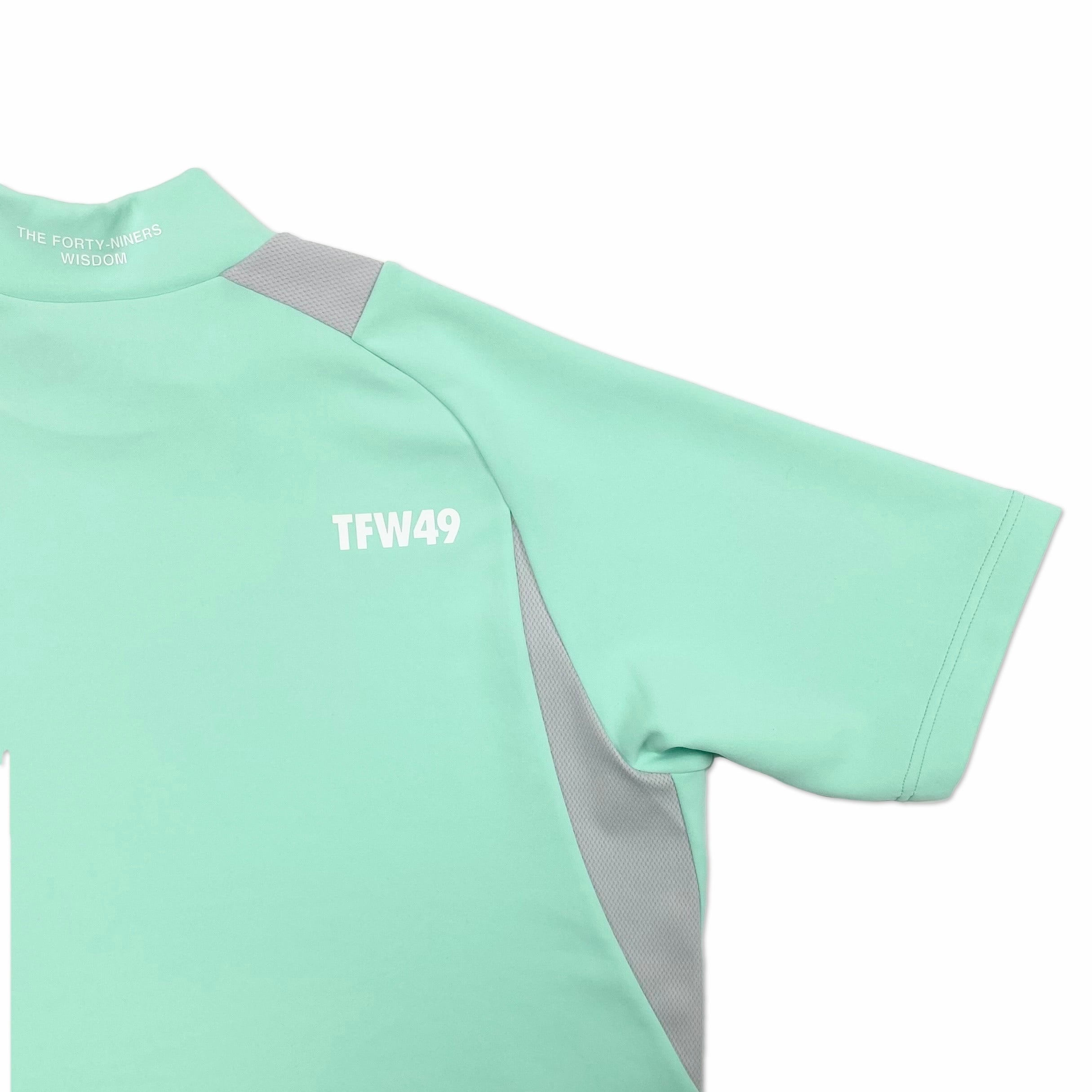 TFW49】《MEN'S》SIDE MESH SHORT SLEEVE T（MINT） | Sandy GOLF