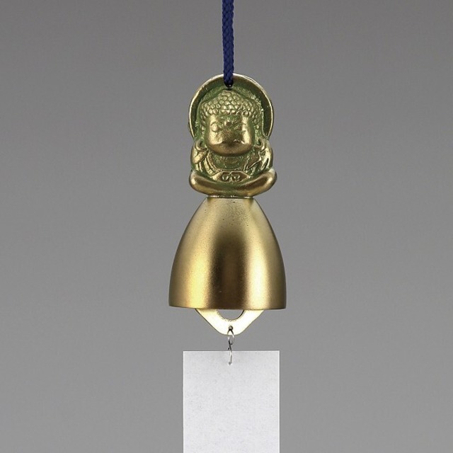真鍮製風鈴　高岡大仏