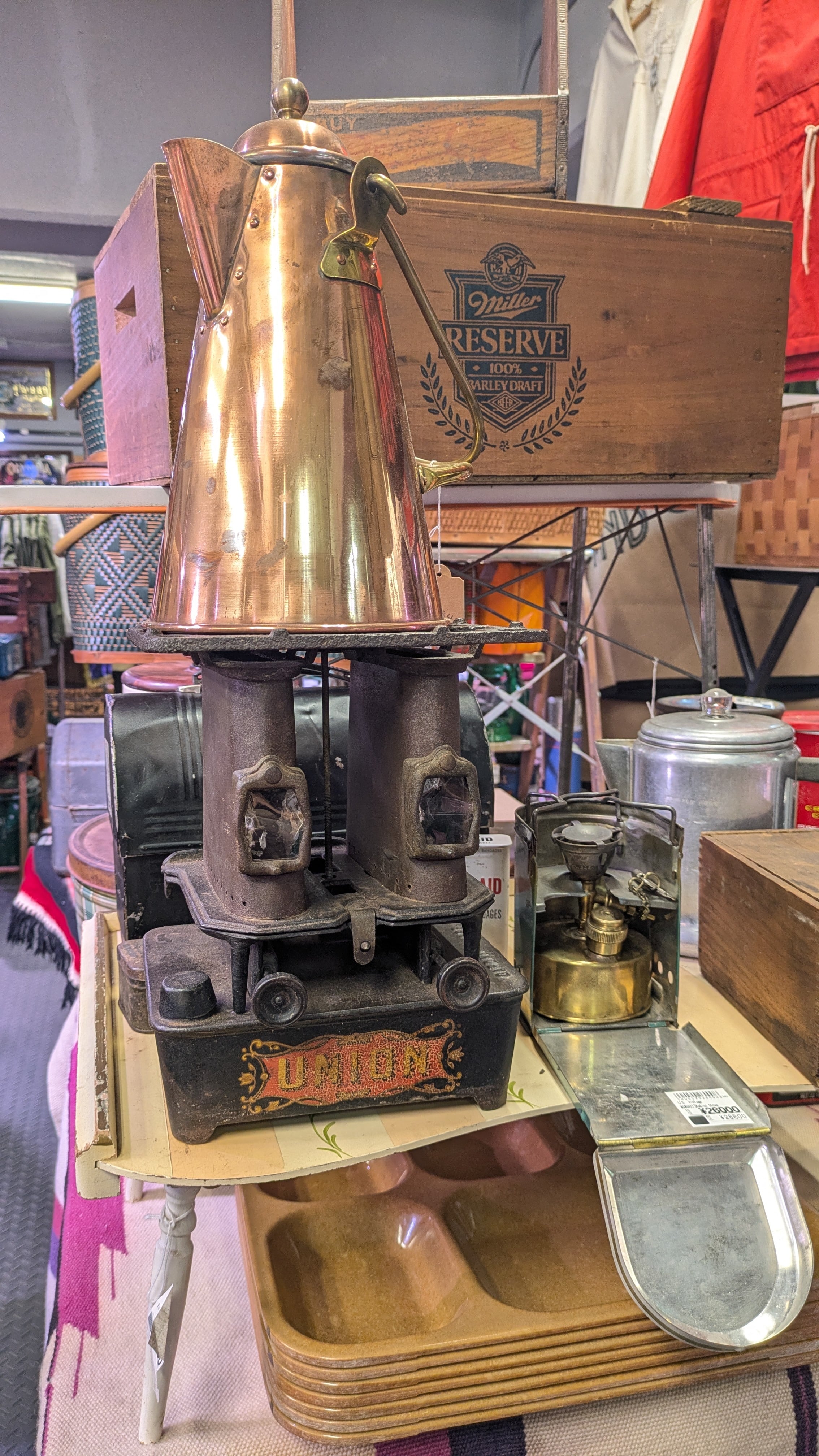 Vintage Simplex Copper Kettle madeinEngland 高級 シンプレックス