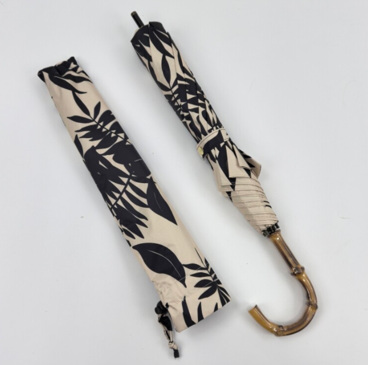 和風レトロ晴雨兼用折りたたみ傘