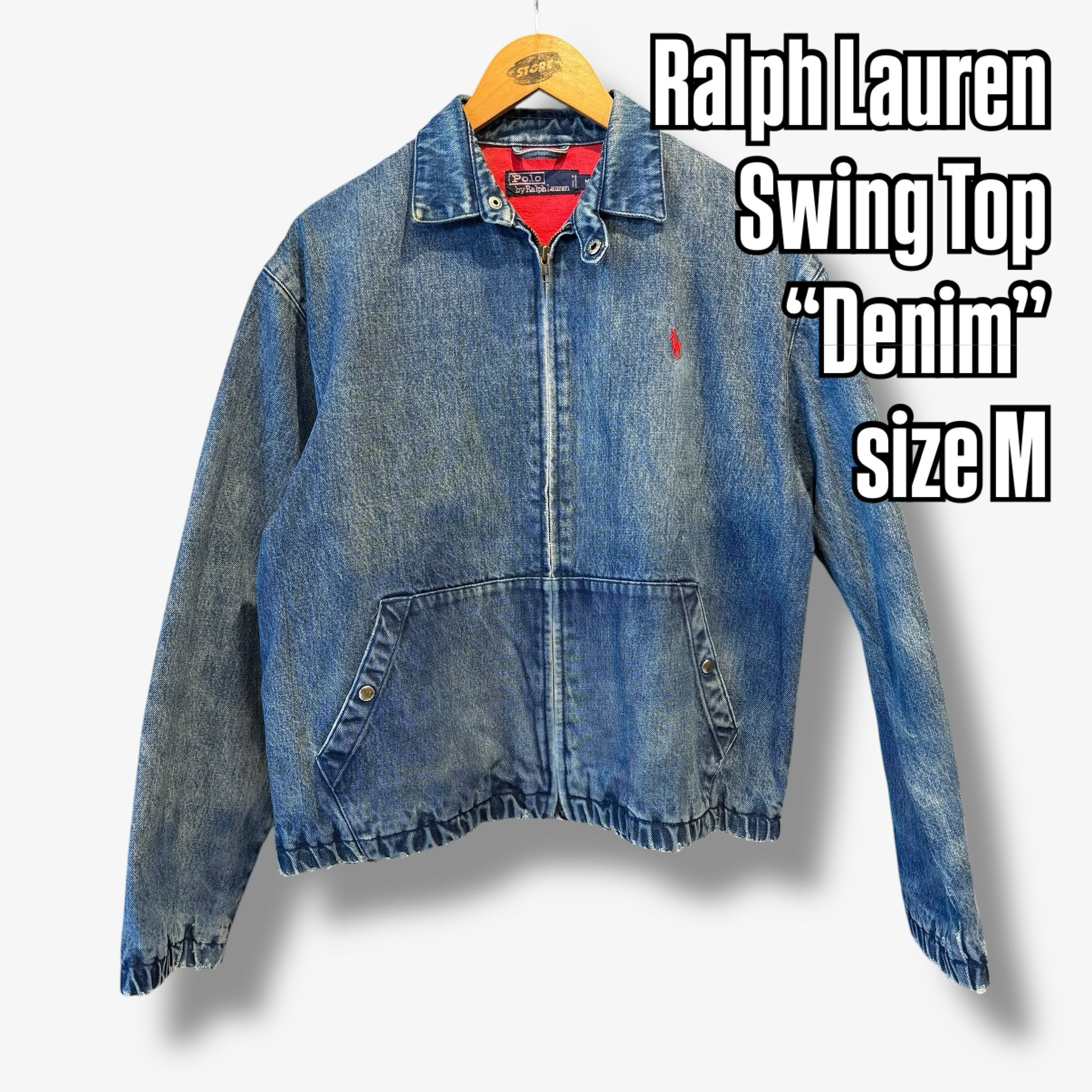 M】POLO Ralph Lauren Swing Top “Denim” ラルフローレン スウィング