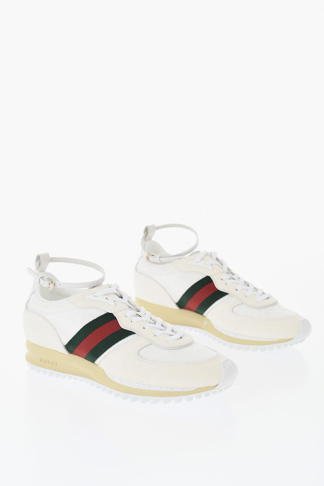 GUCCI グッチ スニーカー カーフレザー・スエード