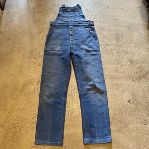 1950s FRENCH WORK MOLESKIN OVERALL