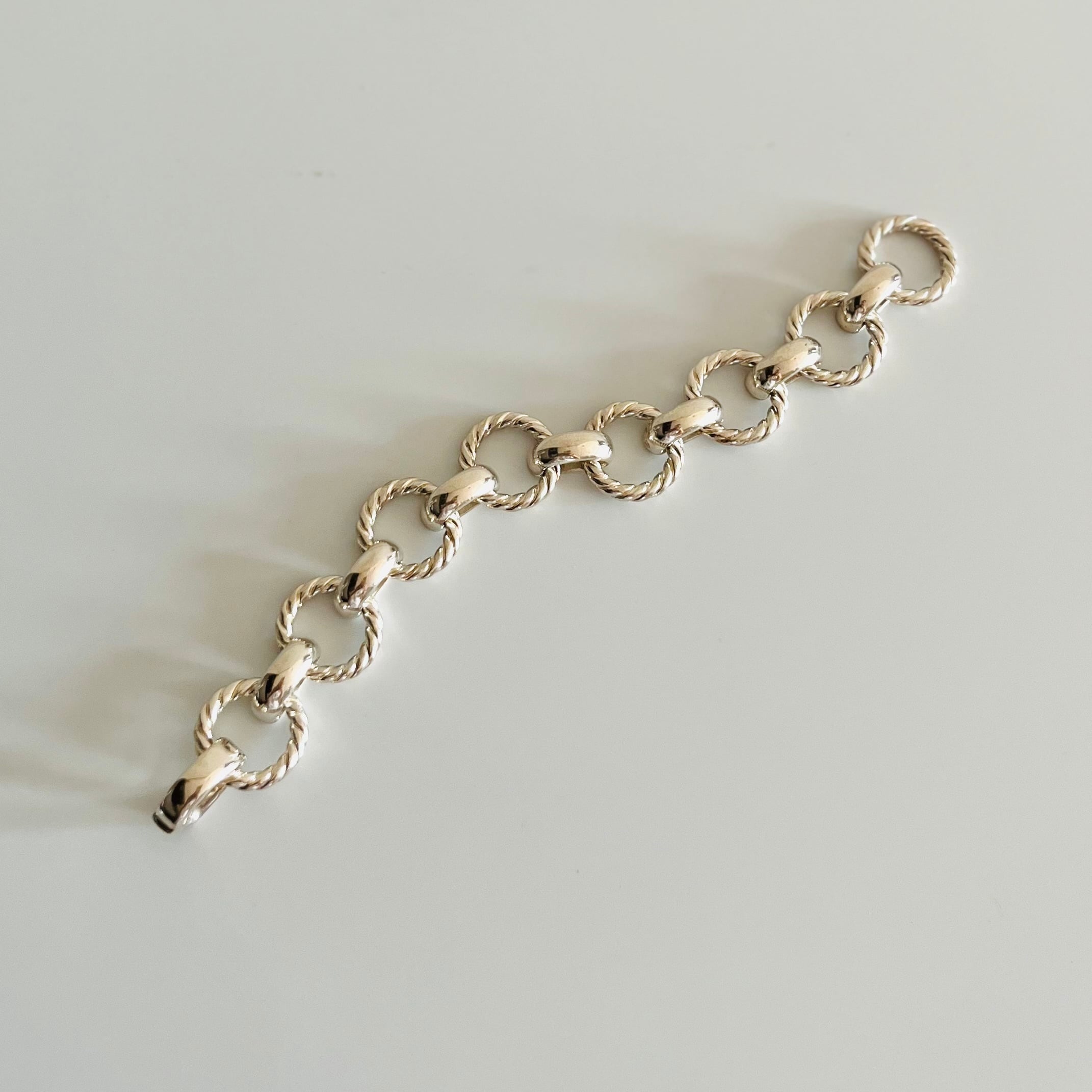 vintage Tiffanyヴィンテージティファニーrope link bracelet vintage Tiffanyヴィンテージティファニーrope link bracelet