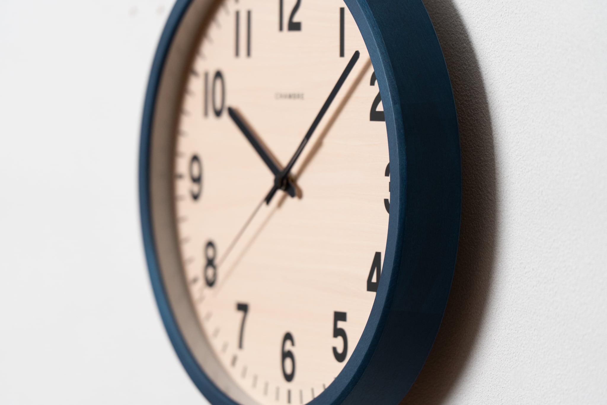 電波時計 PUBLIC CLOCK NAVY-renewal- | シャンブル【CHAMBRE】by