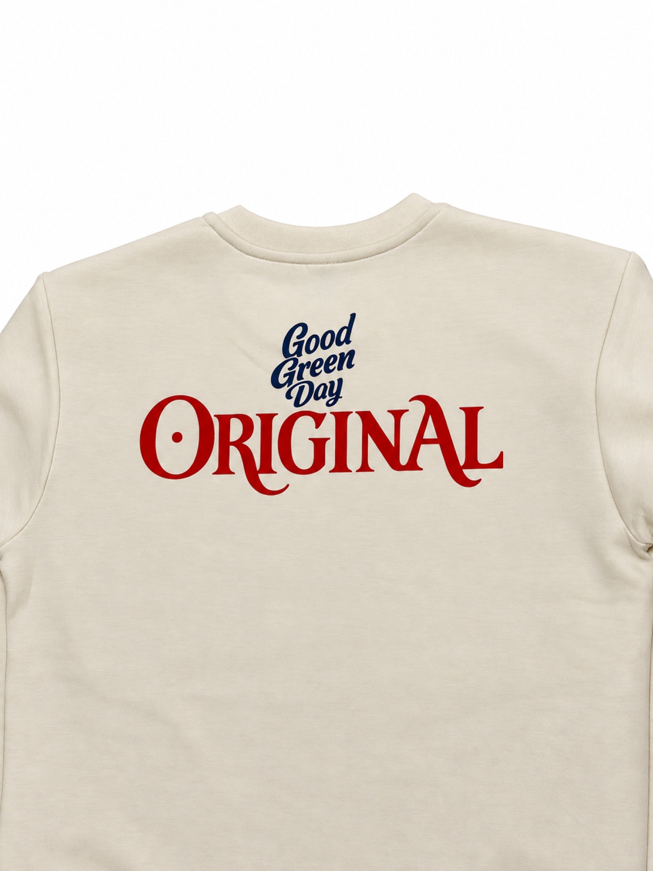 Good Green Day TECK SWEAT CREW O.WHITE【PRE ORDER】