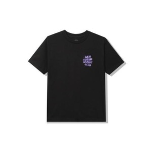 ANTI SOCIAL SOCIAL CLUB  I SEE GRAPE BLACK TEE  BLACK PURPLE