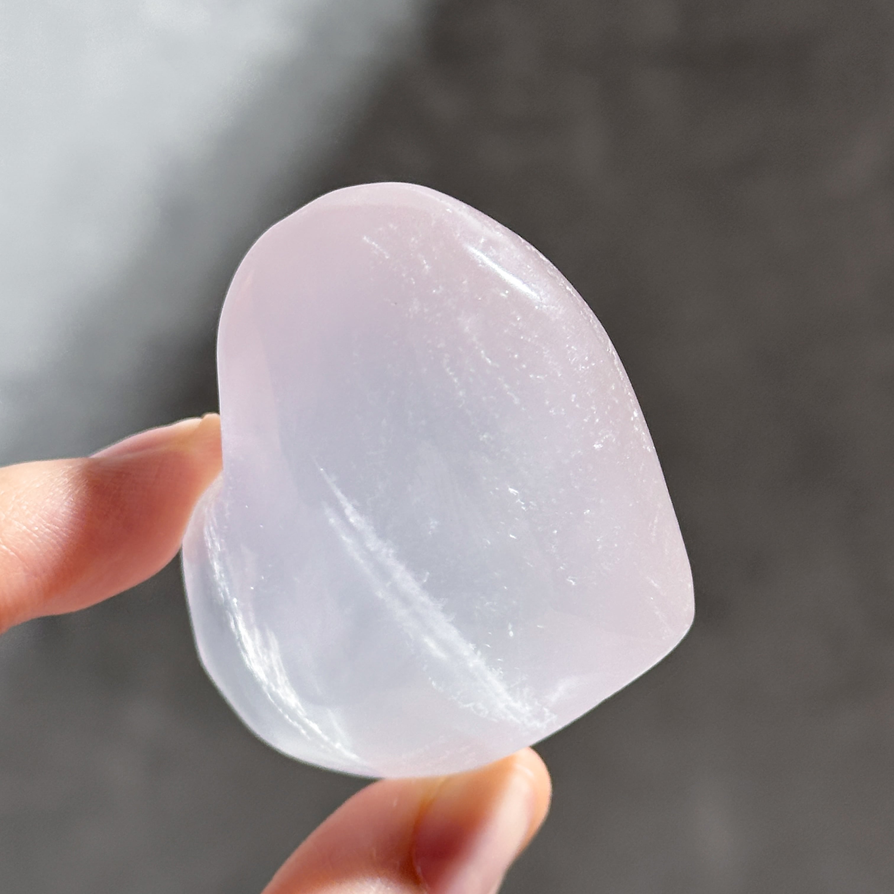 モザンビーク産ローズクォーツ ハート型05◇ Rose Quartz ◇天然石