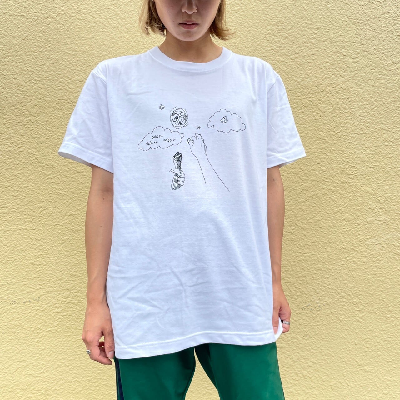 月の円盤 Tシャツ | Luno Records Store