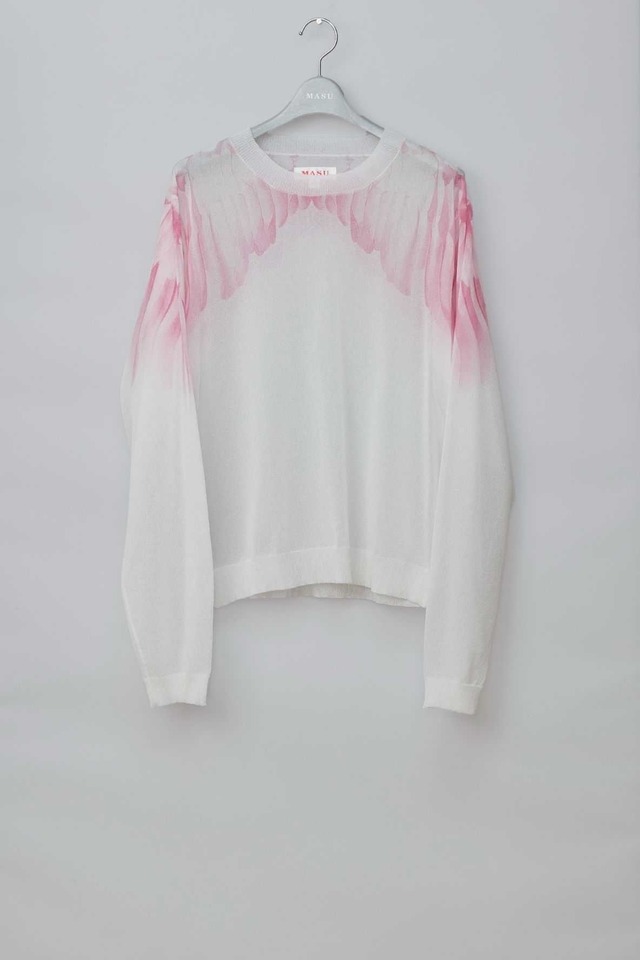 【MASU】CLEAR ANGEL WING SWEATER