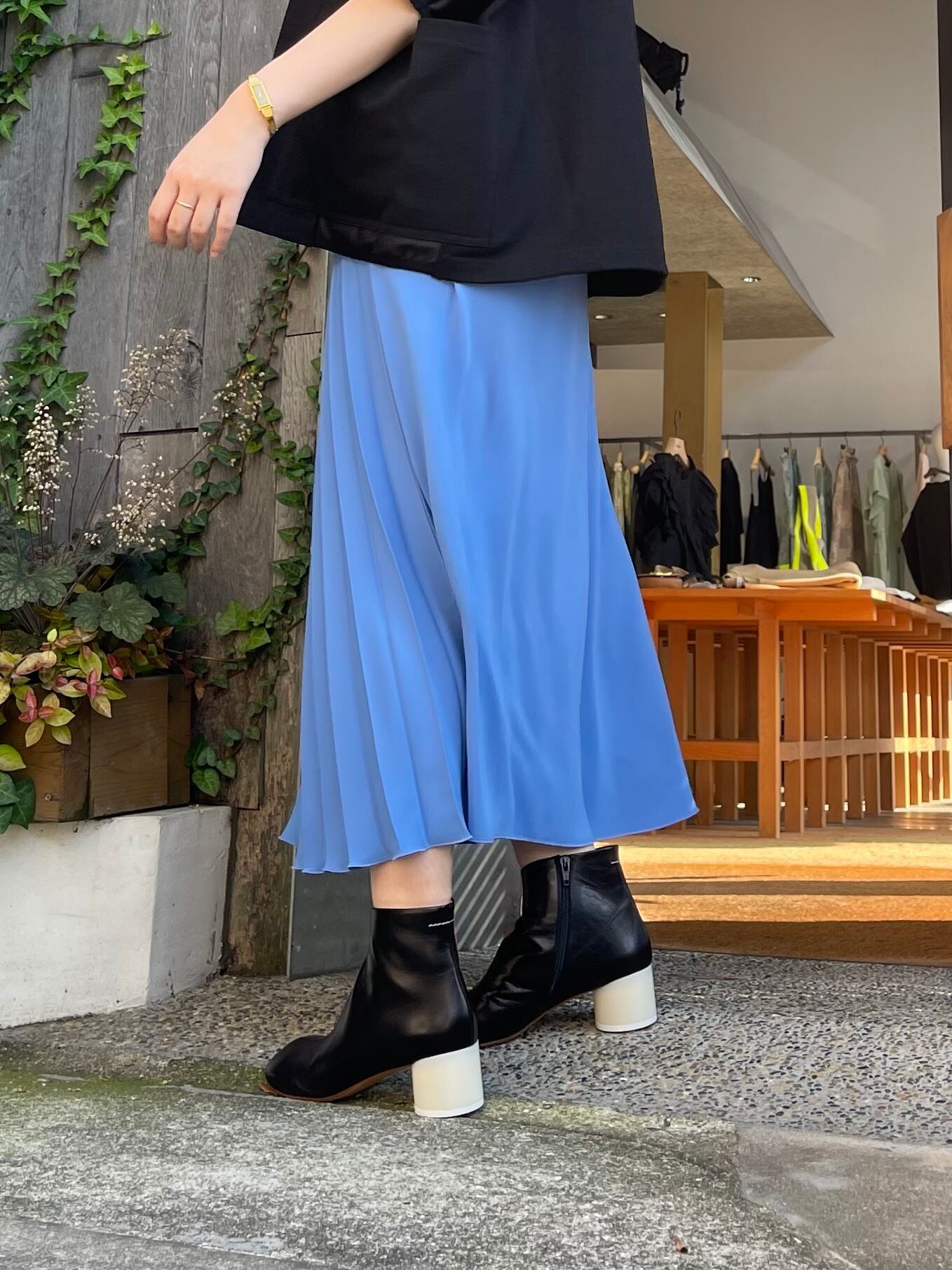 【21SS】MM⑥ エムエムシックス / Pleated Skirt