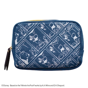 PRINT/POOH POUCH/YY-D014 BL