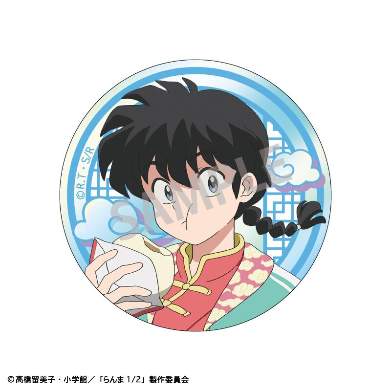 らんま1/2 トレーディングメタリック缶バッジ/チャイナコーデ BOX 全10