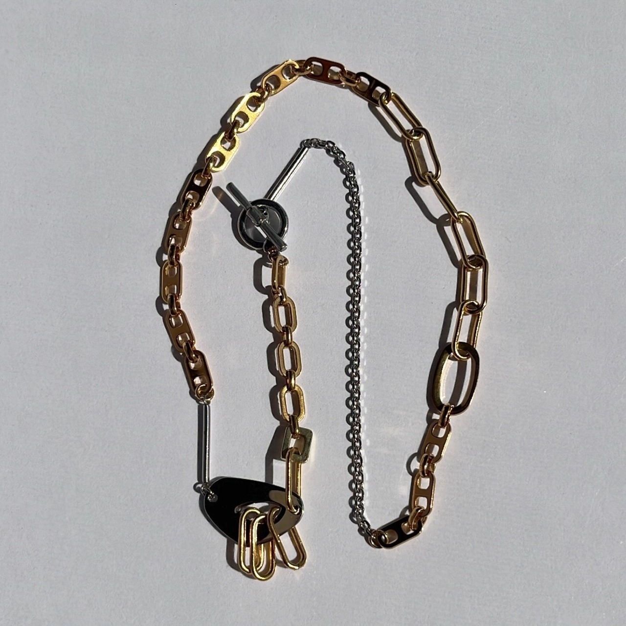 [3way] mixカラーネックレス　［GSN105］