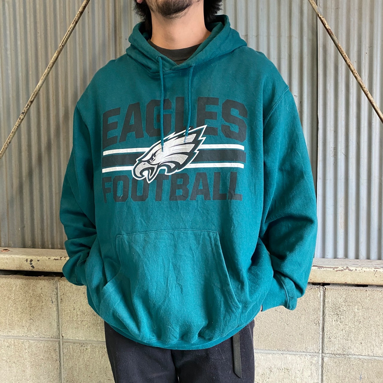 ビッグサイズ NFL フィラデルフィア・イーグルス チームロゴ プリント 