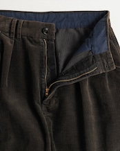 【ANACHRONORM】CORDUROY TUCK WIDE PANTS