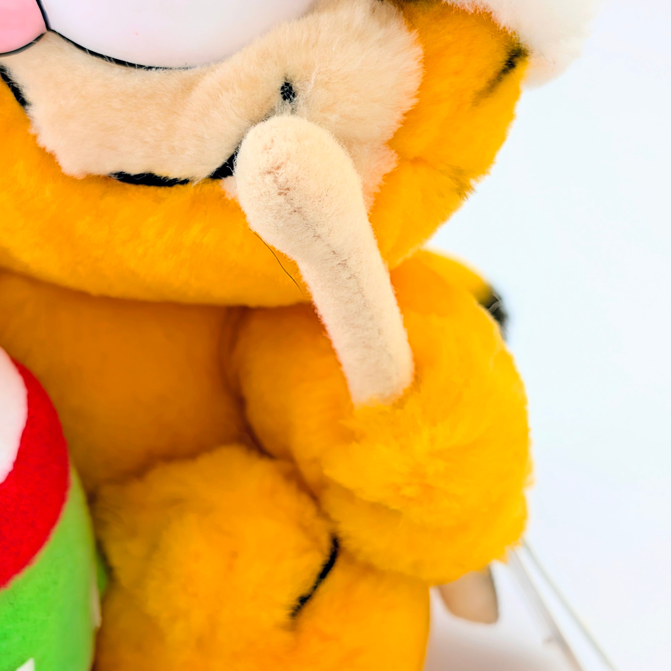 ☆ VINTAGE 1988 ☆【 Garfield ( ガーフィールド ) 】『 Garfield HAPPY HOLIDAYS DRUMMER ガーフィールド ハッピーホリデー ドラマー』ガーフィールド10周年記念限定 / ぬいぐるみ / プラッシュ / plush / 1980年代年製 〚アメリカン雑貨 アメトイ〛
