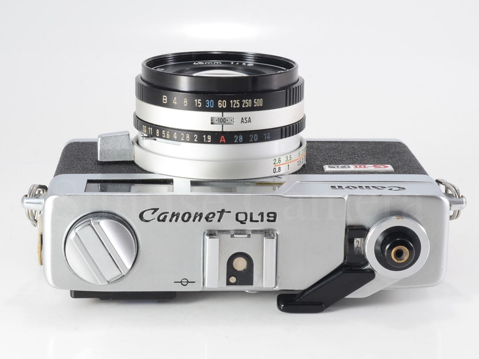 【分解清掃済】CANON Canonet QL19 G-ⅲ 初期不良保証付き Canon Canonet QL19 G-III / 45mm F1.9 整備済 キヤノン (60829